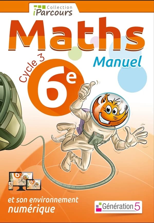 IParcours : mathématiques : 6e : manuel (édition 2016)