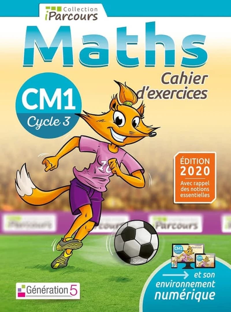 Maths CM1 iParcours : Cahier d'exercices