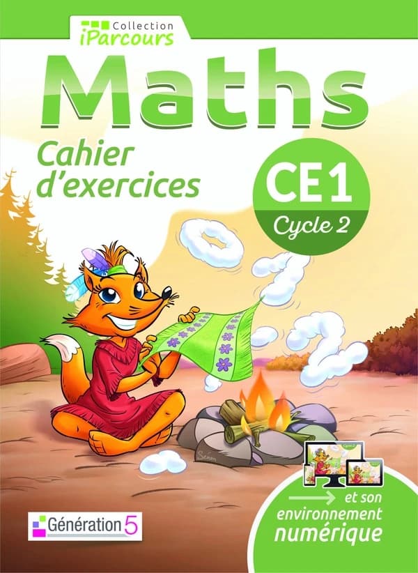 IParcours : maths ; CE1 ; cahier d'exercices