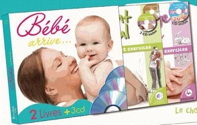 Bébé arrive... : 2 volumes : Le chant prénatal ; Le massage de bébé