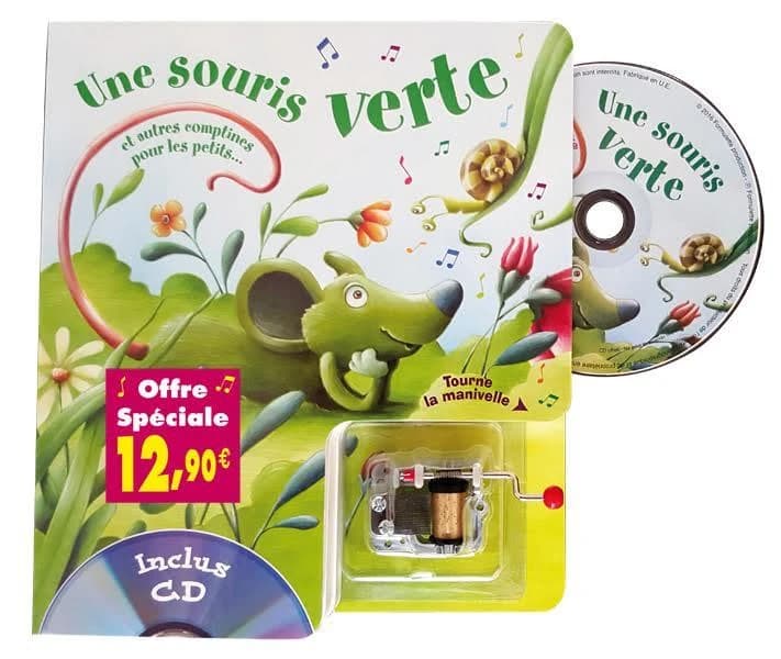 Une souris verte ; et autres comptines pour les petits...