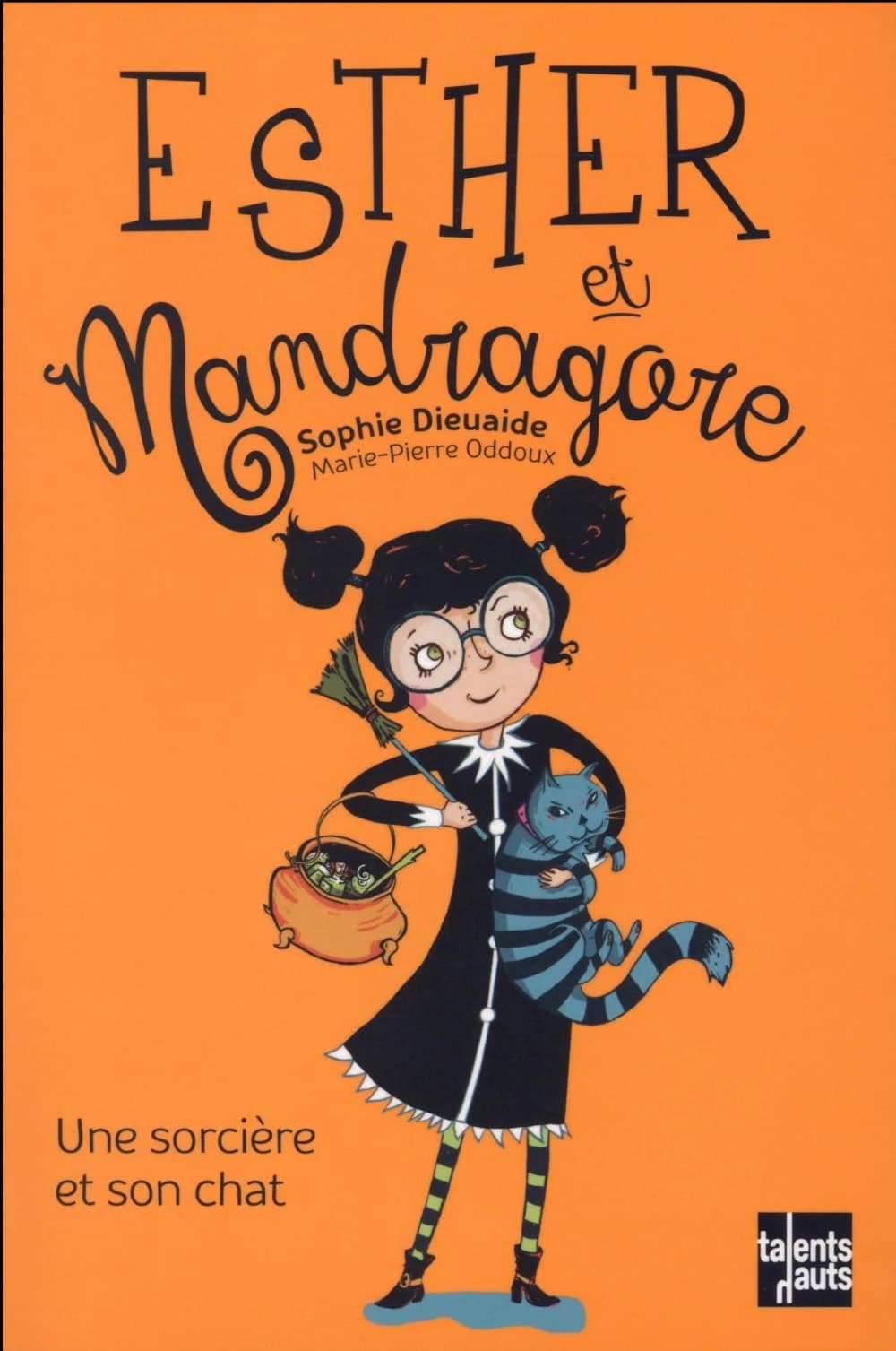 Une sorcière et son chat