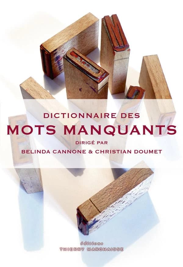 Dictionnaire des mots manquants : Belinda Cannone, Christian Doumet