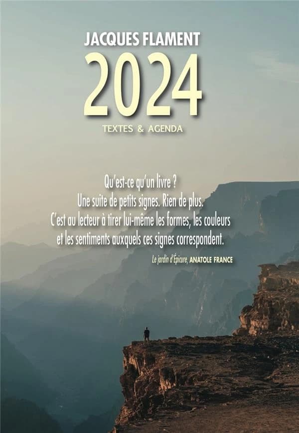 2024 texte et agenda