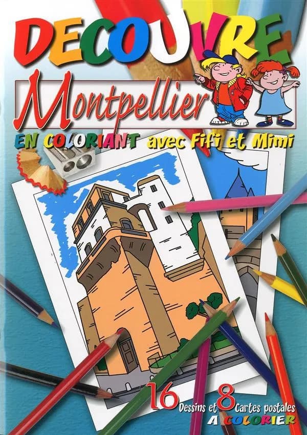 Découvre [...] en coloriant avec Fifi et Mimi : [album à colorier]
