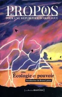Ecologie et pouvoir