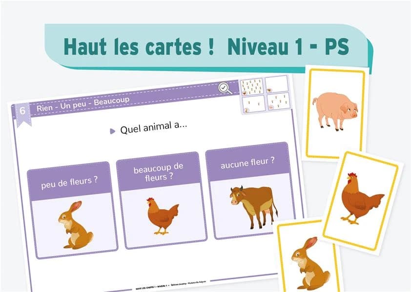 Haut les cartes ! : niv. 1
