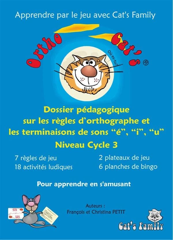 Ortho Cat's 1 Les terminaisons : Cycle 3