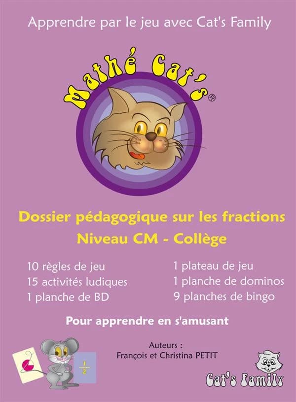 Dossier pédagogique sur les fractions ; niveau CM-collège