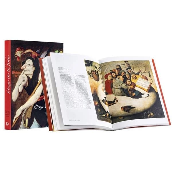 Éloge de la folie : illustré par les peintres de la Renaissance du Nord. [Précédé par] Le masque de la folie. Le genre satirique au XVIe siècle ([Nouvelle éd.]) Érasme ; traduction du latin et du grec, Claude Blum ; notes sur l'"Éloge de la folie", Claude