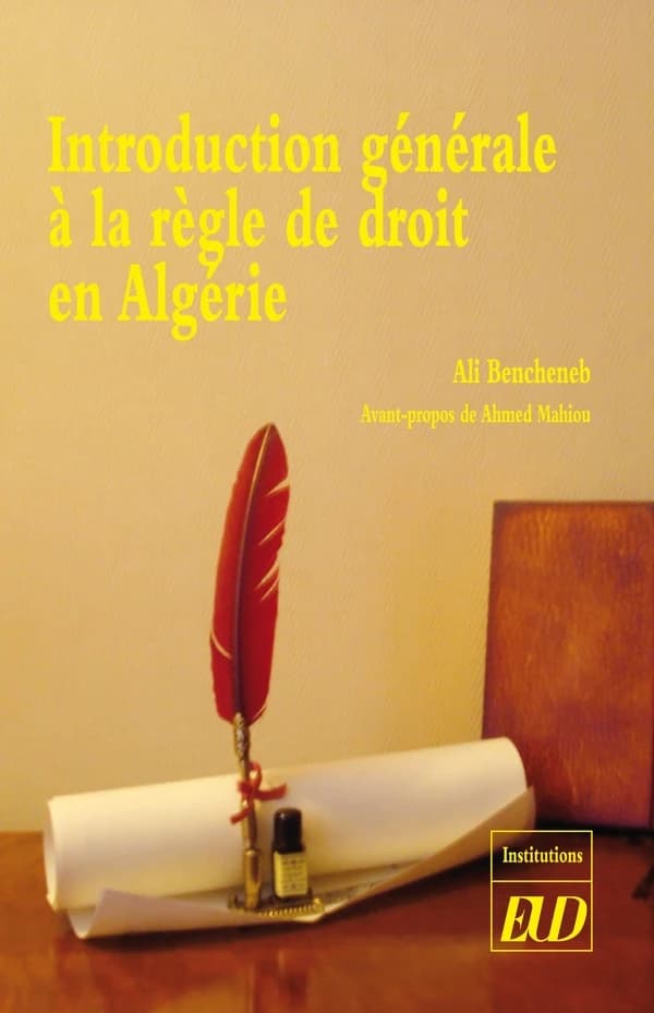 Introduction générale à la règle de droit en Algérie