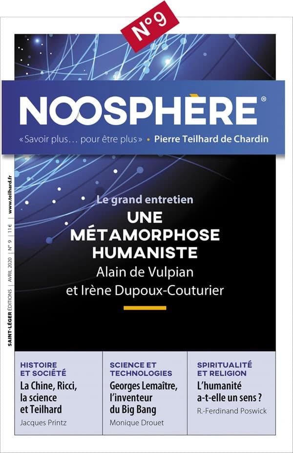 Revue Noosphère n.9 : une métamorphose humaniste