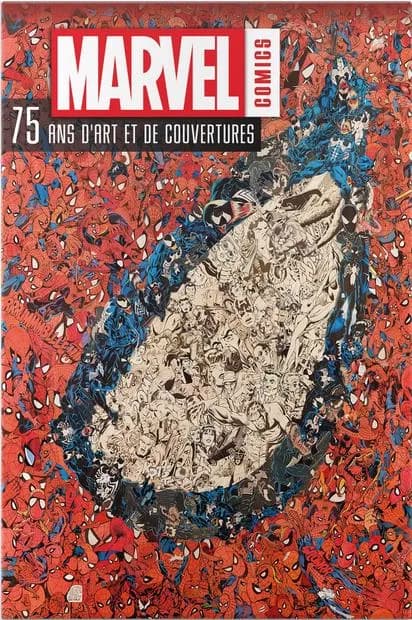 Marvel comics : 75 ans d'art et de couvertures