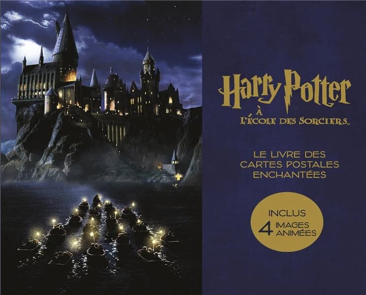 Harry Potter à l'École des sorciers : Le livres des cartes postales enchantées : [Carte de fantaisie]