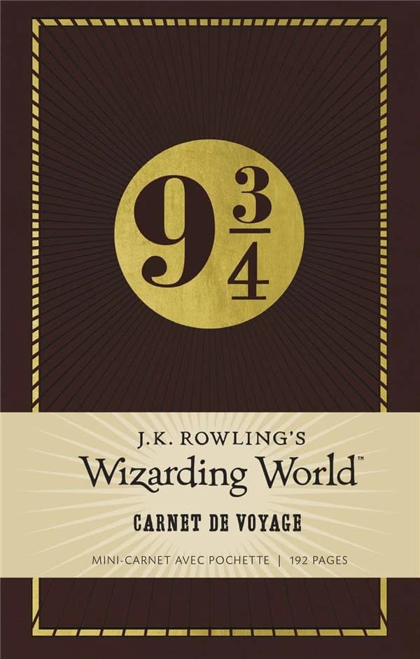 Harry Potter ; mini carnet ; 9  3
