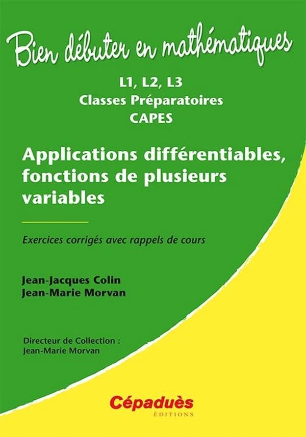 Applications Différentiables, Fonctions De Plusieurs Variables