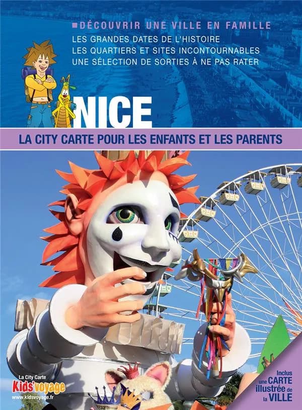 Nice : la city carte pour les enfants et les parents