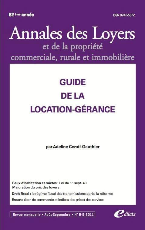 Guide de la location gérance