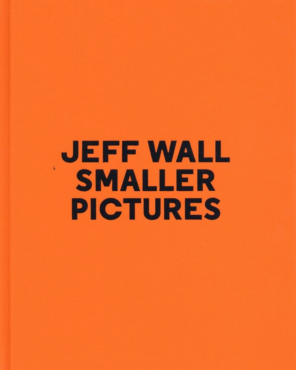 Jeff Wall, Smaller pictures : [exposition, Paris, Fondation Henri Cartier-Bresson, 9 septembre-20 décembre 2015]