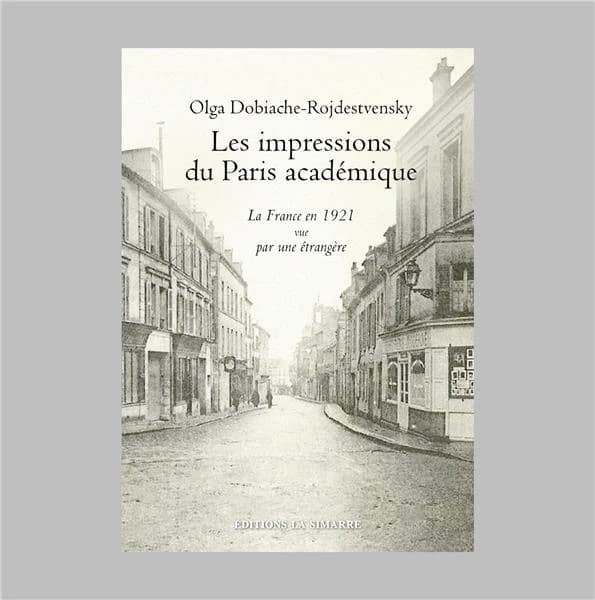Les impressions du Paris académique : la France en 1921 vue par une étrangère