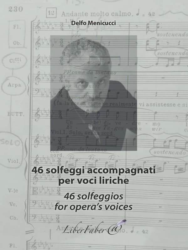 46 solfeggi accompagnati per voci liriche : Metodo TdA