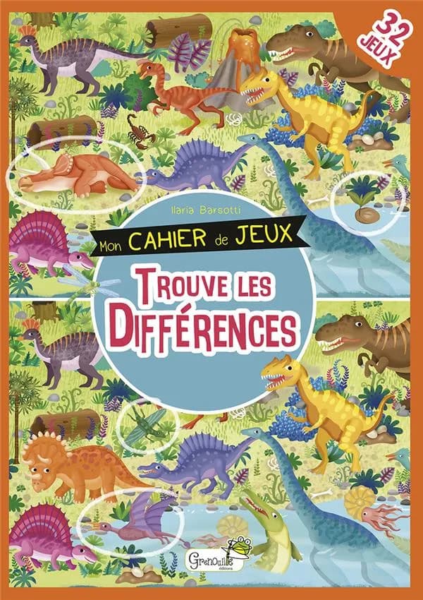Trouve les différences : 32 jeux