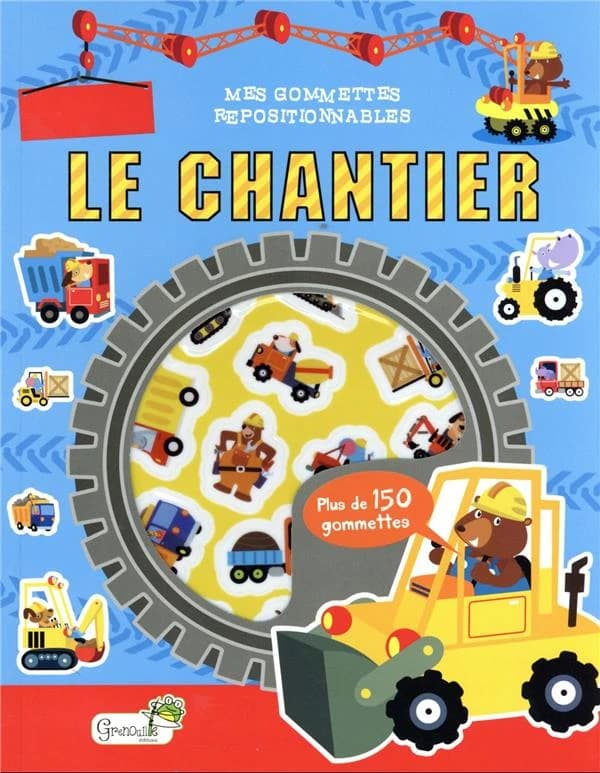Mes gommettes repositionnables : le chantier