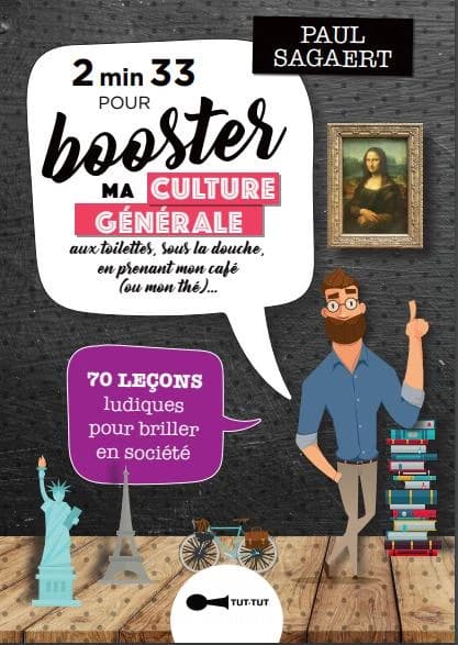 2'33" pour booster ma culture générale : aux toilettes, sous la douche, en mangeant une madeleine de Proust