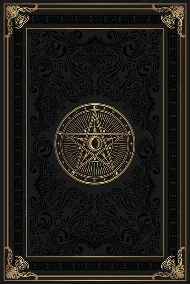 Grimoire : Vierge pentacle lunaire