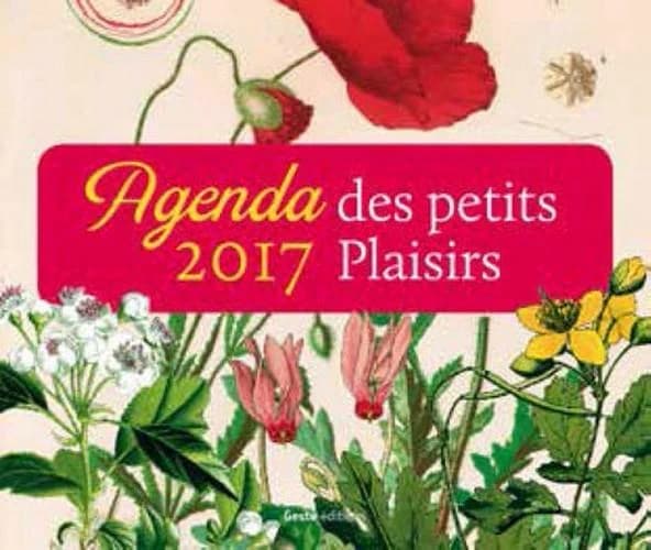 Agenda 2017 des petits plaisirs