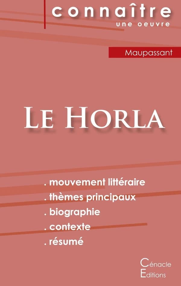 Le horla, de Guy de Maupassant
