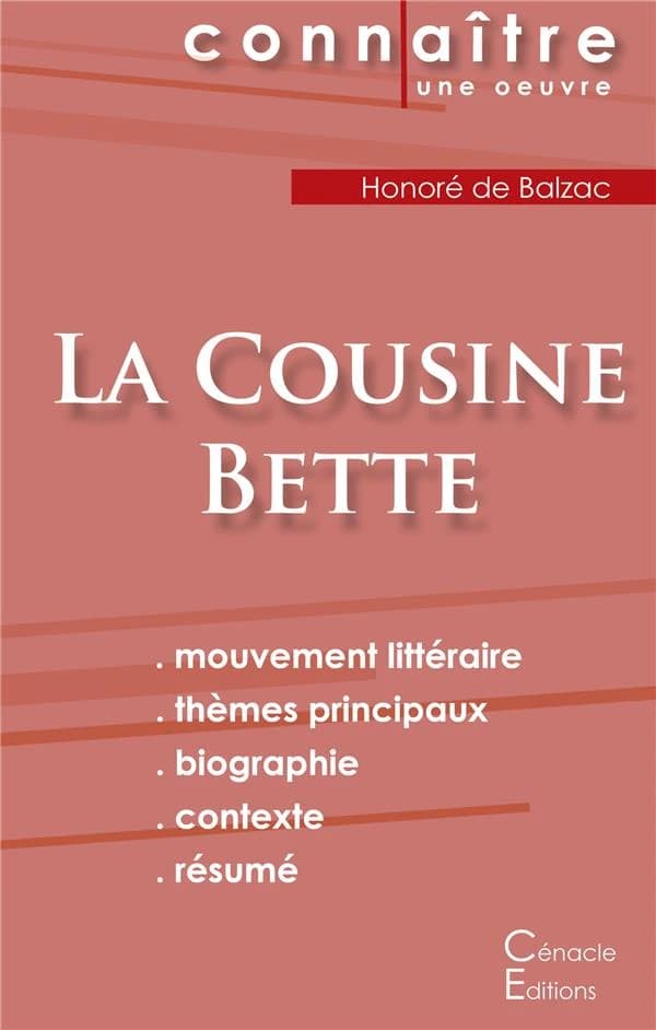 La cousine Bette, d'Honoré de Balzac