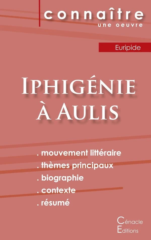 Iphigénie à Aulis, d'Euripide