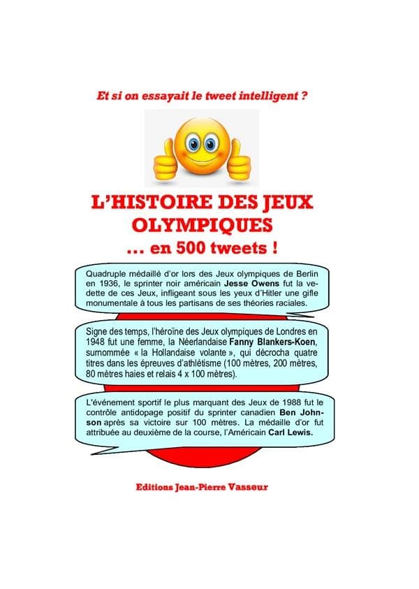 L'histoire des Jeux olympiques en 500 tweets ! : et si on essayait le tweet instructif ?