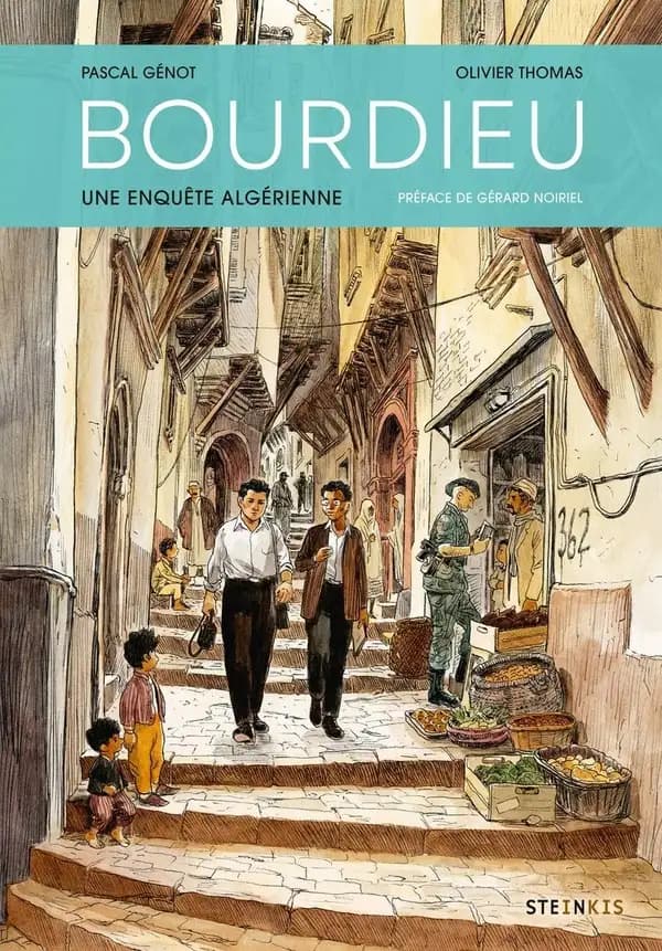 Bourdieu : une enquête algérienne (Nouvelle éd.) scénario, Pascal Génot ; d'après une enquête documentaire réalisée avec Saadi Chikhi ; dessin, Olivier Thomas