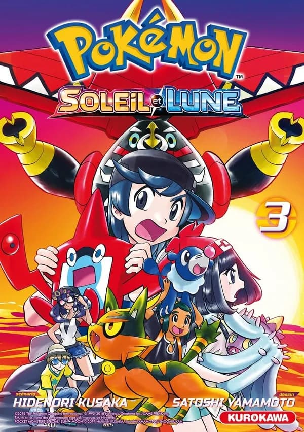 Pokémon soleil et lune. Volume 3