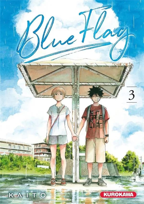 Blue flag. 3