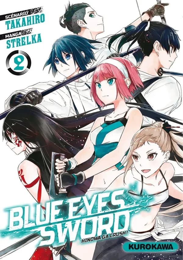 Blue eyes sword