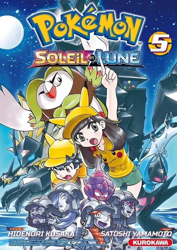 Pokémon soleil et lune Tome 5