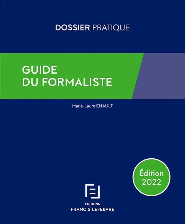 Guide du formaliste : 2022