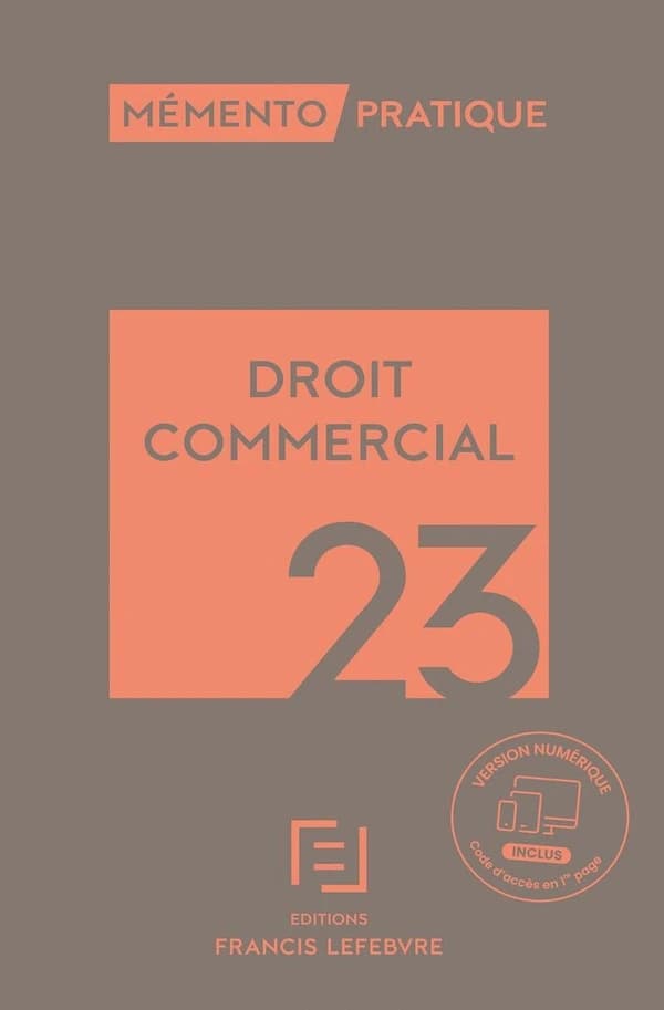 Droit commercial, 23 ([Éd.] à jour au 1er mars 2023) [Barthélemy Mercadal]