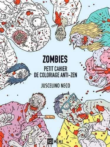 Zombies ; petit cahier de coloriage anti-zen