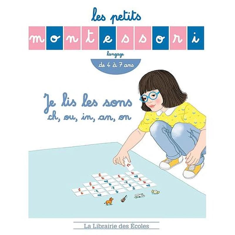Je lis les sons ch, ou, in, an, on