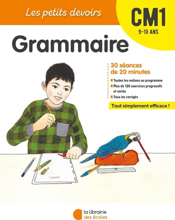 Les petits devoirs ; grammaire ; CM1