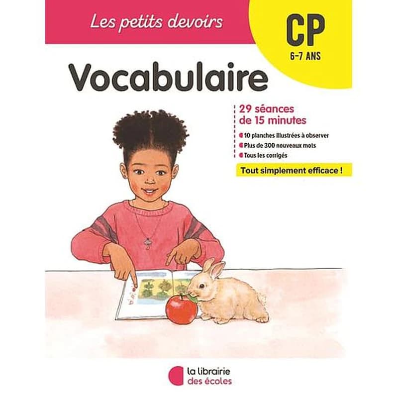 Les petits devoirs : vocabulaire ; CP