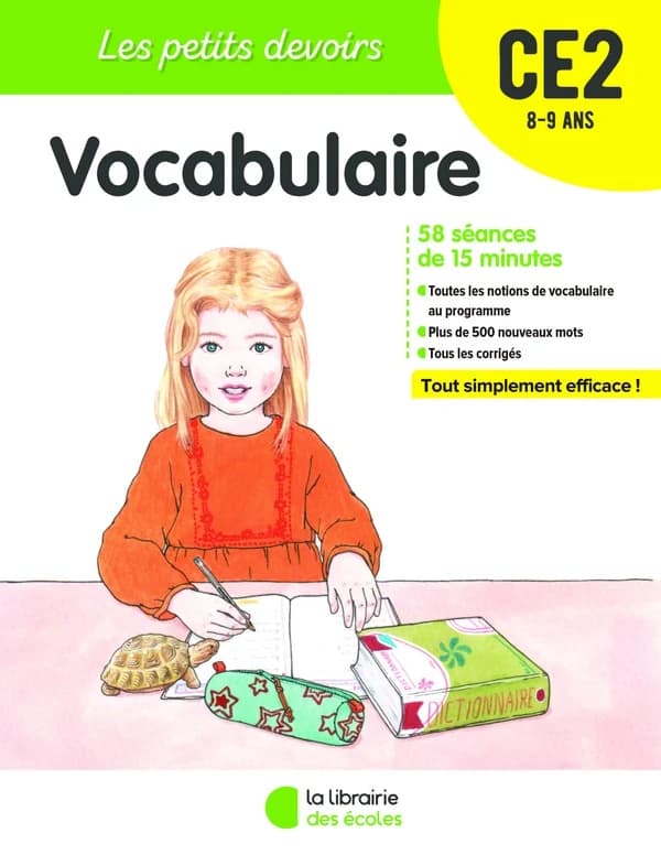 Les petits devoirs : vocabulaire ; CE2