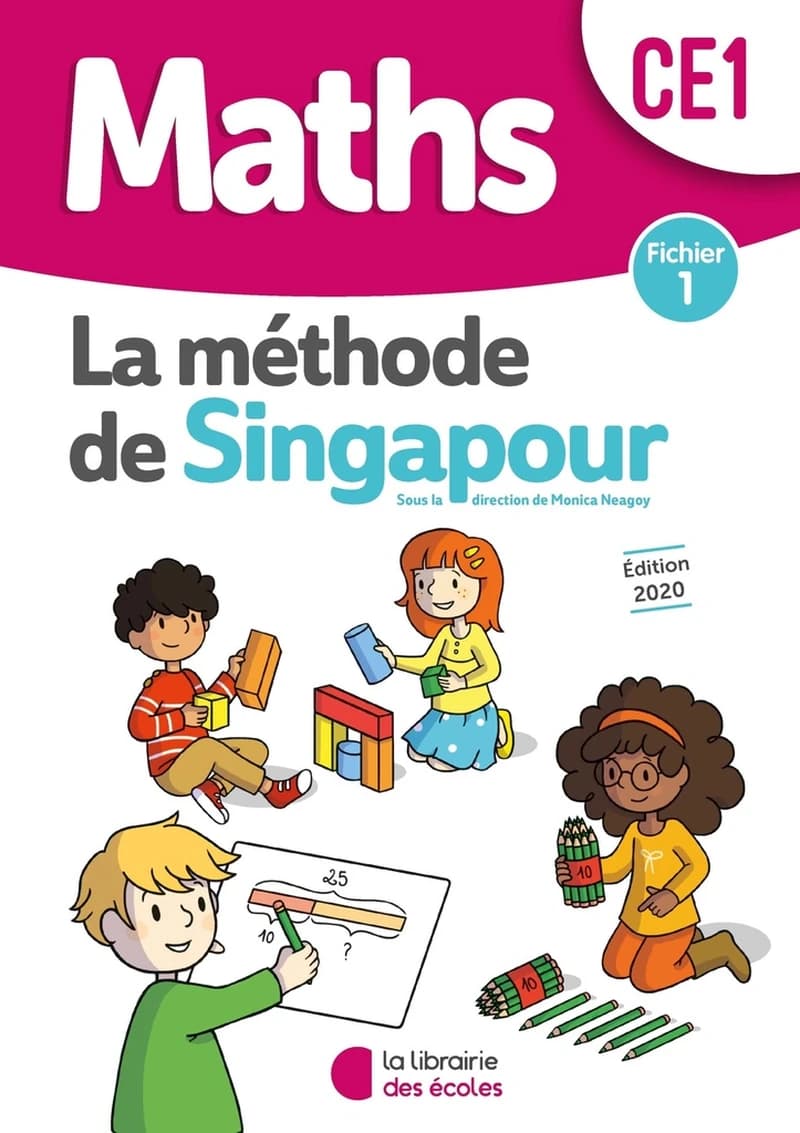 La méthode de Singapour : mathématiques ; CE1 ; fichier 1