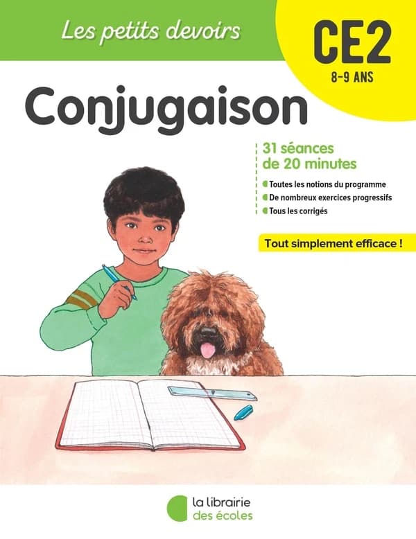 Les petits devoirs ; conjugaison ; CE2