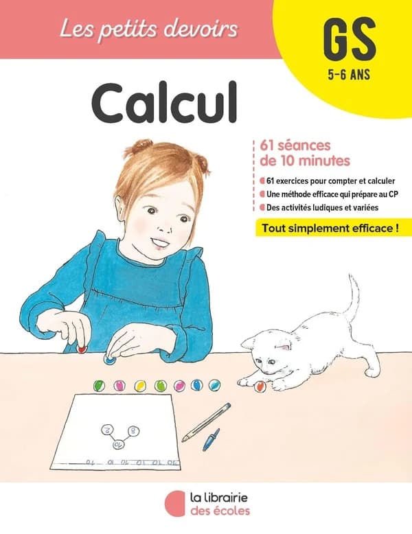 Les petits devoirs ; calcul ; GS