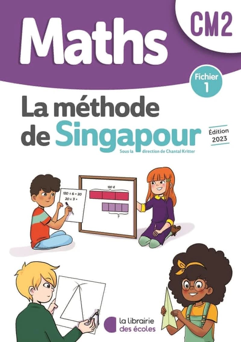 Maths CM2 : la méthode de Singapour. Fichier 1